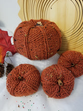 Load image into Gallery viewer, Mini Knit Pumpkins