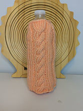 Load image into Gallery viewer, Cabled Bottle Cozy
