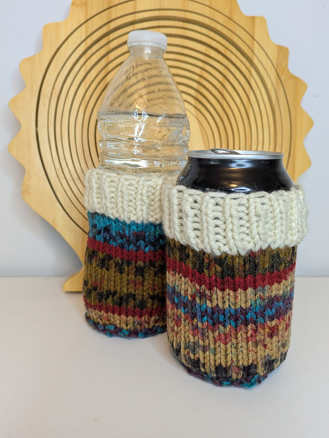 Cozy with a Coaster - Dakota with off-white ribbing