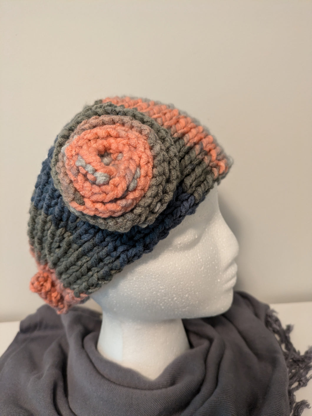 Headband Earwarmer - Flower style - Color: Daisy