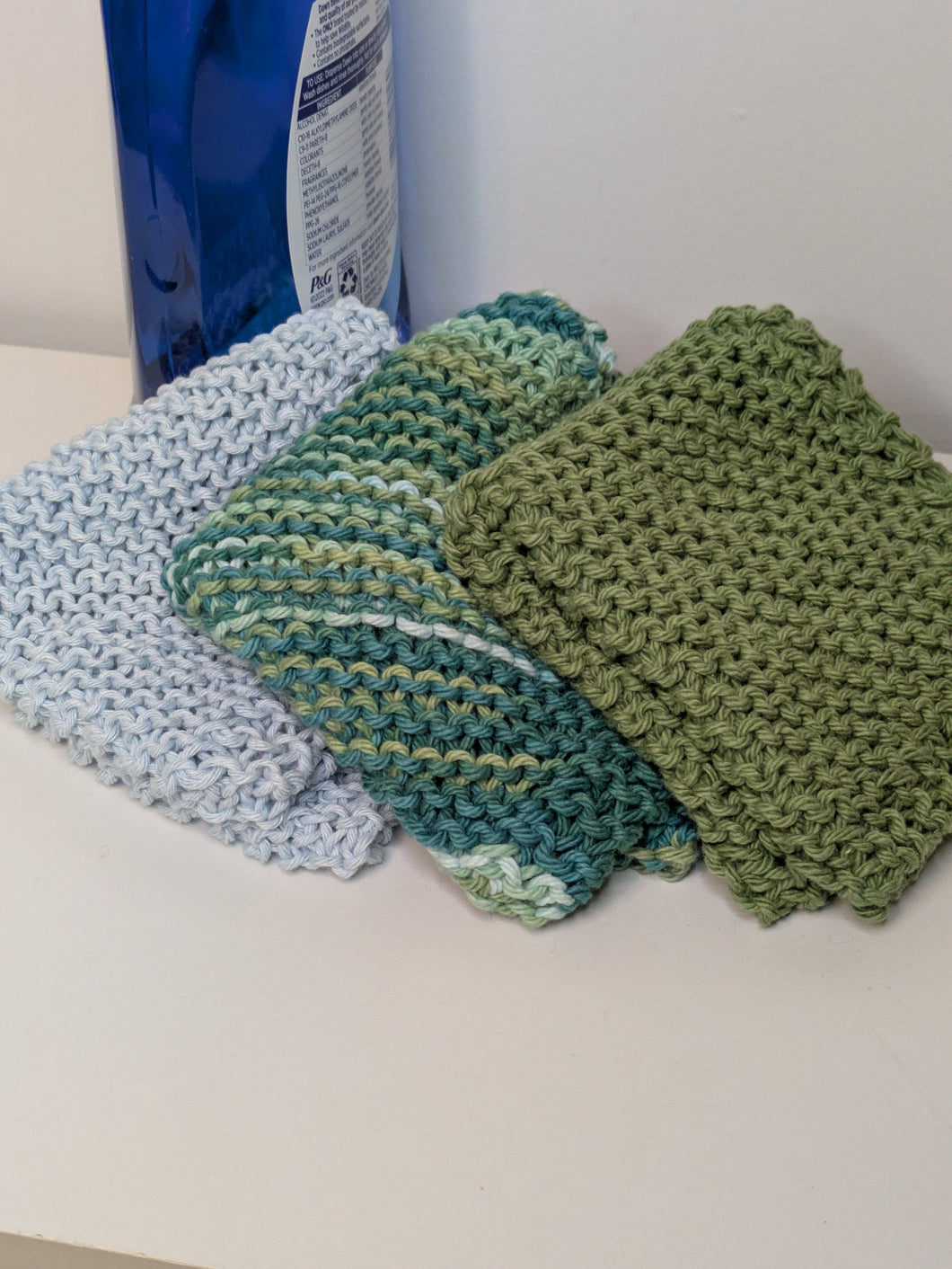 Cozy Cloths - Best for Kitchen - Light Blue, Kelp, Sage