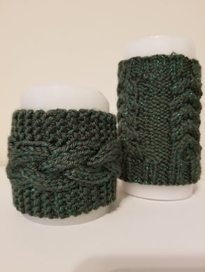 These decorative cozies are to be used with flameless candles only and are made to fit a 3 inch round candle. With the same candle, change the cozy for various holidays & seasons or match your room decor!  Two individual sizes and many different colors available - Large is approximately 5 inches tall, small is approximately 3 inches tall. Small size will also fit most jar candles.  Use the code 